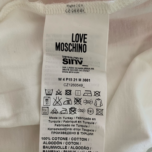 Moschino T-shirt - LIKE NEW - Picture 5 of 6